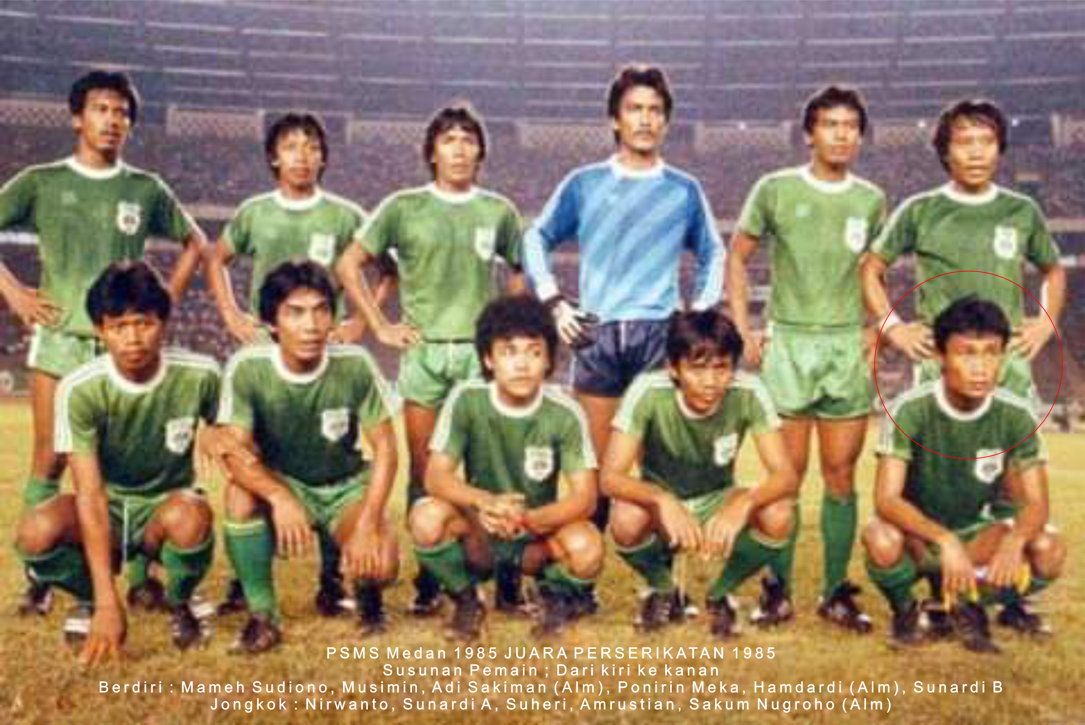 PSMS Medan 1985 (Juara Perserikatan 1985)