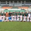 Kompak Main Sepakbola Wiwik-Adlin Jajal Stadion Internasional Pekan Sari