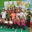 PB Indocafe Juara Umum Kejuaraan Bulutangkis Piala Wali Kota Medan 2023