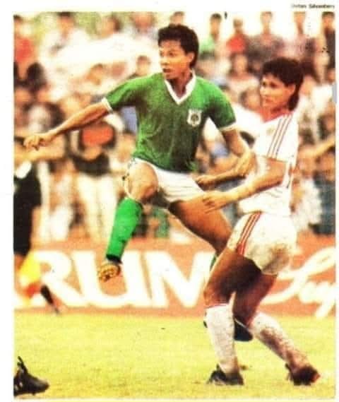 Suharto AD ketika memperkuat PSMS tahun 1990